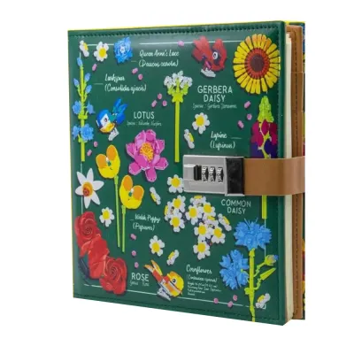 Jurnal cu incuietoare LEGO - Botanicals