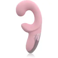 Dream Toys Glam Flexible Duo vibrator cu stimularea clitorisului 16.5 cm