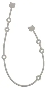 Suport pentru suzetă KikkaBoo Platinum Silicone - Sand
