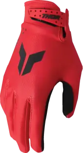 Manusi copii atv cross Thor LaunchMode Split, culoare rosu, marime YL