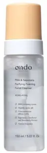 Ondo Beauty 36.5 Spumă de curățare facială PHA & Saponaria, 150 ml