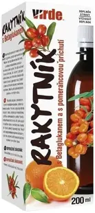 Cătină + beta-glucani din reishi, 200 ml, Virde