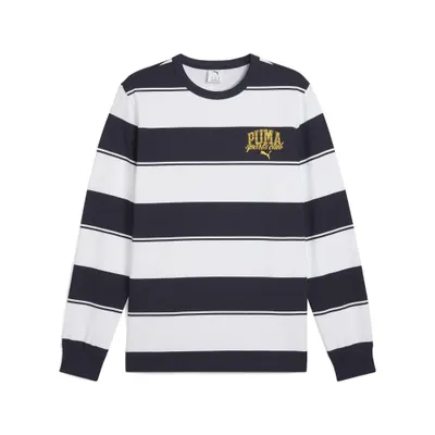Manșoane De Compresie Alergare Bărbați Crewneck Gestreifer PUMA New Navy Blue