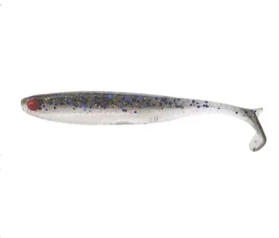 Shad Mustad Mezashi Tail Minnow 8,8 Cm Blue Dot Sardine, 6 Buc / Plic