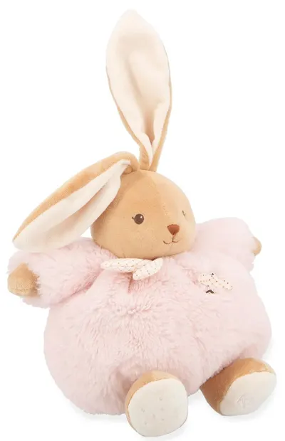 Iepuraș de pluș Kaloo - Chubby Rabbit, roz, 25 cm
