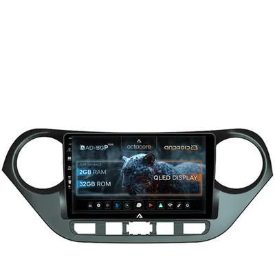 Navigatie Hyundai I10 (2013-2017), Android, P-Octacore 2GB RAM + 32GB ROM, 9 Inch - AD-BGP9002+AD-BGRKIT196