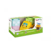Cărucior de construcții Viking Toys Max, 10 cm, galben, cu cutie cadou