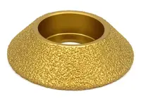 Freza diamantata pentru profilare granit, marmura, gresie, Profil Bizot Jolly, 75x22,23 #45 - DXDY.FPP.BVL15