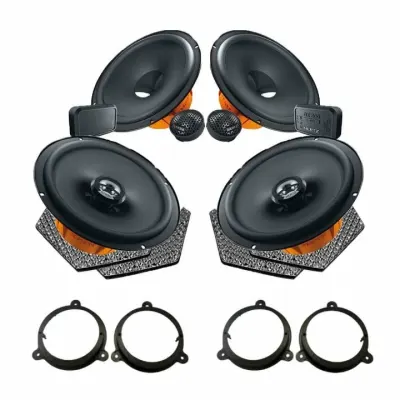 Pachet difuzoare auto Hertz Dieci dedicat Renault Koleos 2008-2016, RMS 80W