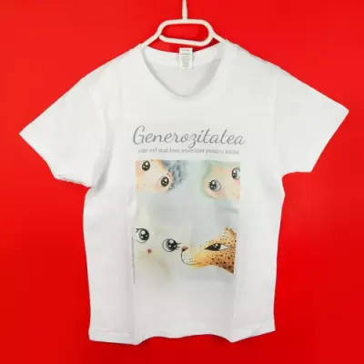 Tricou din bumbac - Generozitatea - Alec Blenche