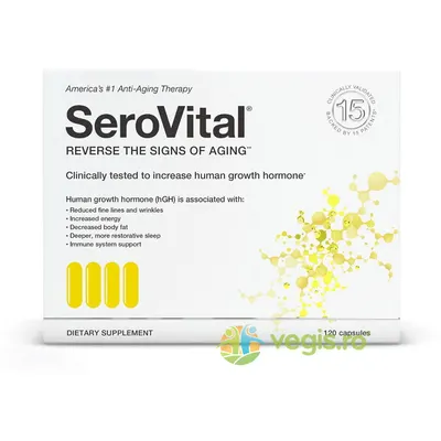 Formula Avansata pentru Productia Naturala a Hormonului de Crestere HGH 120cps