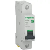 Siguranta automata Easy9 1P 25A 4500A curba C Schneider EZ9F32125
