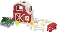 Jucarie pentru copii Green Toys - Ferma-casuta , 12 piese