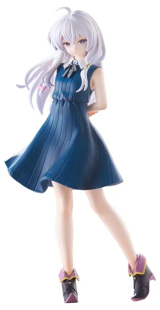 Statuetă FuRyu Animation: Wandering Witch: The Journey of Elaina - Elaina (Blue Dress), 20 cm