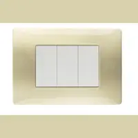 nea - Flexa rama ornamentala 3 mod tecnopolimero (plastic) Auriu Satinat