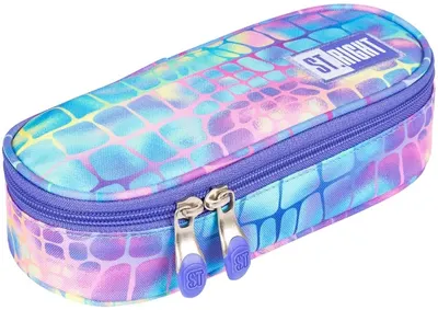 Penar școlar oval St. Right Pastel - Snake, 1 fermoar