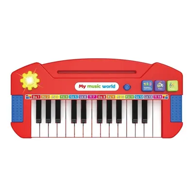 Pian de jucarie cu 24 clape si melodii My Music World