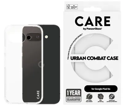 Husa CARE - Urban Combat, Google Pixel 9a, transparent