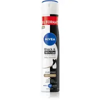 NIVEA Black & White Invisible Silky Smooth spray anti-perspirant pentru femei