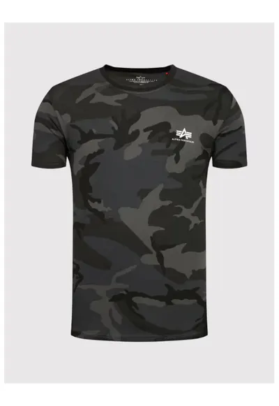 Tricou barbati - 209174458 - Bumbac - Negru