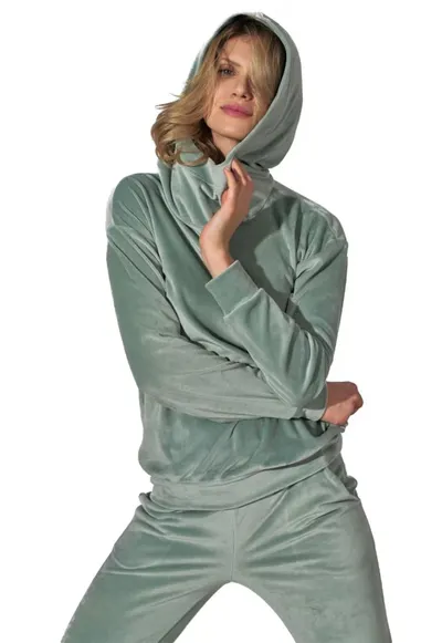 Hanorac dama Ygenet M745 mint - Verde