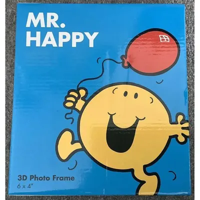 Mr Happy 3d Photo Frame