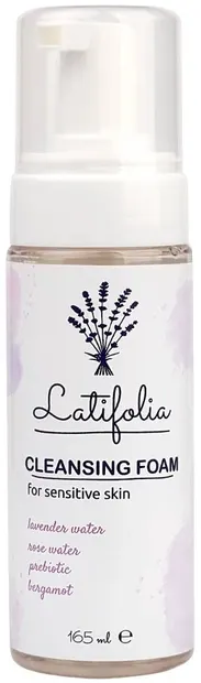 Latifolia Spuma de curățare a feței, 165 ml
