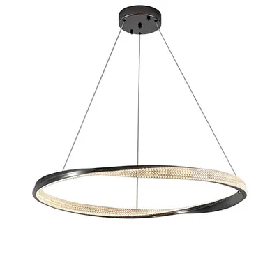 Erica Led Pendant 63w 3000k, Negru