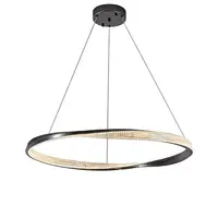 Erica Led Pendant 63w 3000k, Negru