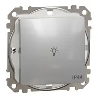 Sedna Design, Intrerupator cu revenire 10A+s IP44, aluminiu