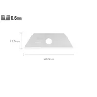Set RSKB-2/5B - lame japoneze trapezoidale. 5 bucati. Olfa