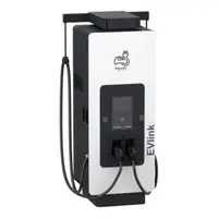 EVlink, Statie de incarcare Fast Charge Pro DC, 180kW, cu doi conectori CCS2, cablu 3.6 m