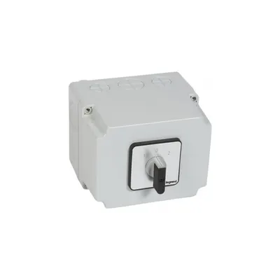 Intrerupator rotativ- changeover switch cu off - PR 40 - 4P - 50 A - box 135x170 mm