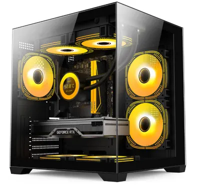 Sistem PC Gaming OptimX Ambra X, Intel Core i5-9500T 2.20 - 3.70GHz, 16GB DDR4, 512GB SSD, Nvidia RTX 3050 6GB, Windows 11 Pro