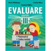 Evaluare pentru clasa a 3-a. Limba romana si matematica