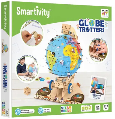 Constructor din lemn Smart Games - Globe