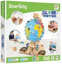 Constructor din lemn Smart Games - Globe