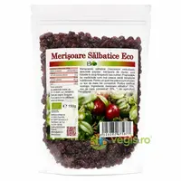 Merisoare Salbatice Indulcite cu Suc de Mere Ecologice/Bio 150g