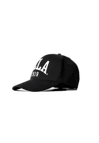 Sapca unisex cu logo brodat Ballard - Alb/Negru