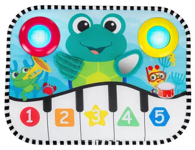 Jucărie senzorială pentru pat Baby Einstein - Neptune’s Kick & Explore