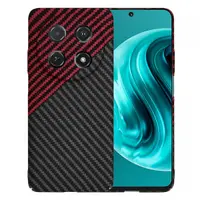 Husa pentru Huawei nova 13i / nova 12i, Techsuit, Carbonite FiberShell, Neagra Rosie
