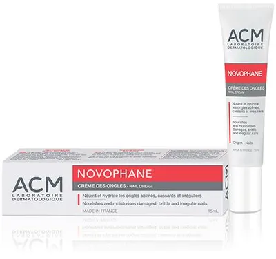 ACM Cremă pentru unghii uscate, fragile și deteriorate Novophane, 15 ml