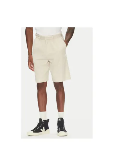 Pantaloni scurti barbati 30-505054 - Viscoza/Bumbac - Bej - Bej