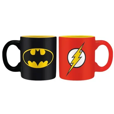 Set 2 Cani Espresso DC Comics - 110 ml - Batman & Flash