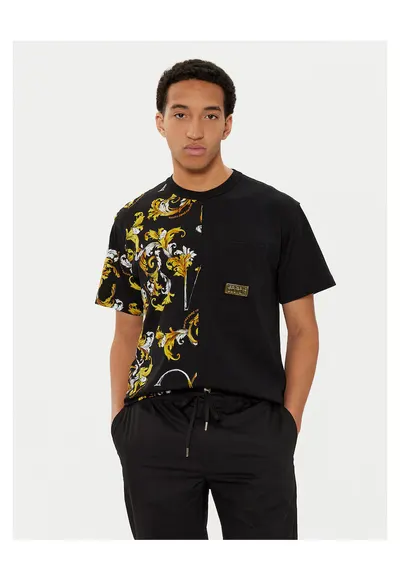 Tricou barbati negru - bumbac
