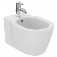 Bideu suspendat, alb, 54x36 cm, fixare ascunsa, Ideal Standard Connect Space