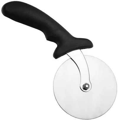 Cuțit pizza BOJ - Negru, 10 cm