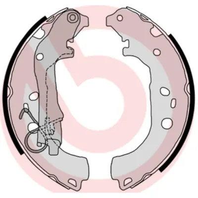 Set saboti frana BREMBO S 23 518