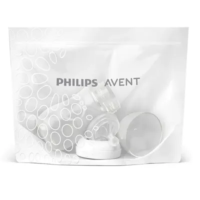 Set 5 pungi de sterilizare la microunde Avent 125 ml