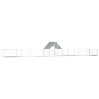 Gossi cotet pentru pasari, 14 x 2 x 2 m, otel galvanizat